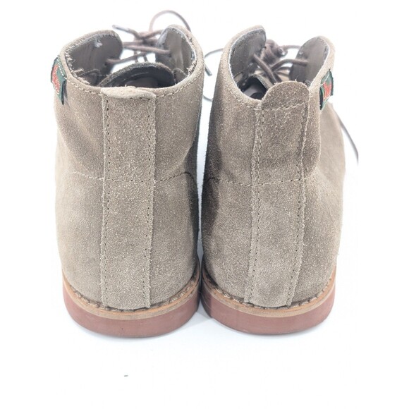 GH Bass & Co Tan Elspeth Sea Rock Suede Leather Lace up Chukka Boots Size 7 - Picture 5 of 9